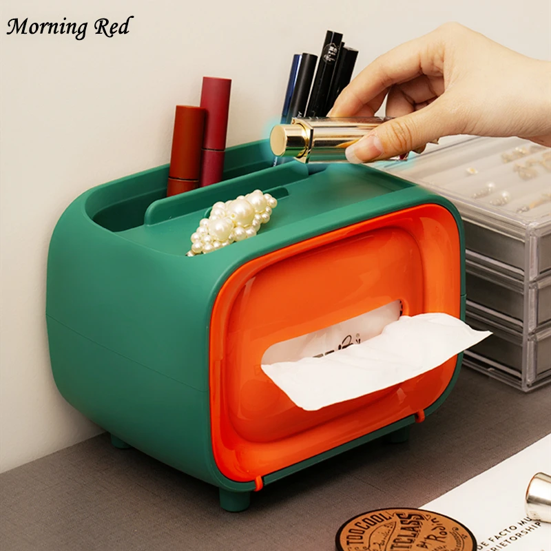 

Креативная коробка для салфеток роскошные бумажные коробки офисный стол органайзер ящик для хранения пультов дистанционного управления п...