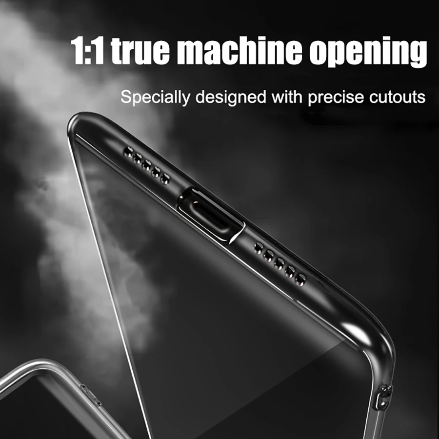 Прозрачный тонкий мягкий чехол из ТПУ для Xiaomi mi Red Note 5 6 7 Pro Plus A2 Lite A3 8 9 9T SE Max 3 S2 x 2s K20