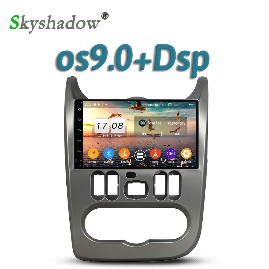 Автомобильный dvd плеер TDA7851 IPS DSP Android 10 4 ГБ 32 8 ядер GPS карта RDS радио wifi Bluetooth 5 0 для