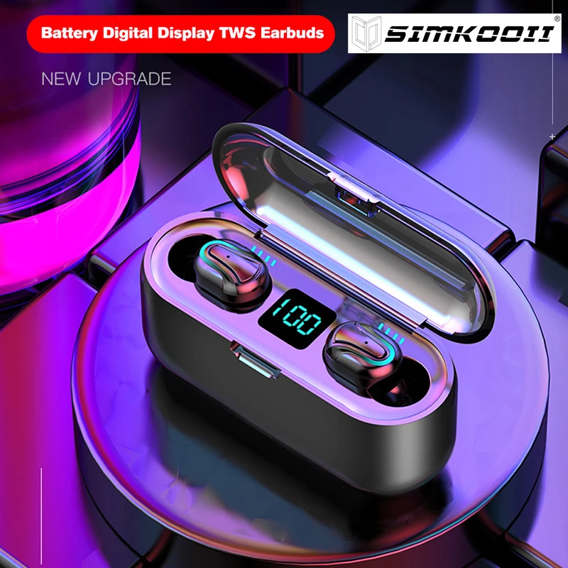 Беспроводные наушники SIMKOOII Q32 1 IPX5 водонепроницаемые Bluetooth 5 0 TWS стерео звук с