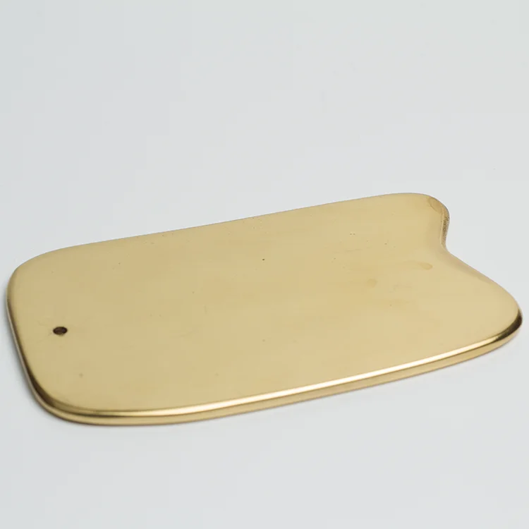 Инструмент Guasha Медная доска для соскабливания тела антистрессовое устройство