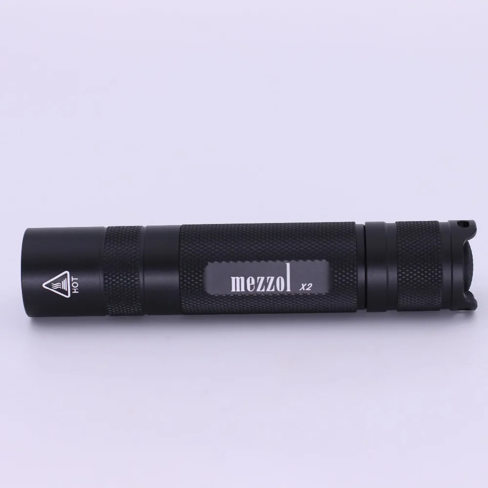 Mezzol X2 черный Cree XML2 U3-1A EDC lanterna велосипед, светильник для кемпинга, лампа для велосипеда