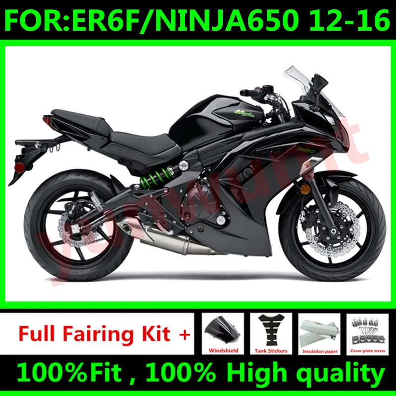 Новый комплект обтекателей из АБС-пластика подходит для Kawasaki ER6F Ninja 650 2012 2013 2014 2015