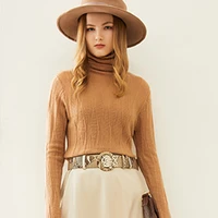 adohon 2021 woman winter 100 cashmere sweaters autumn knitted pullovers high quality warm female thickening turtleneck