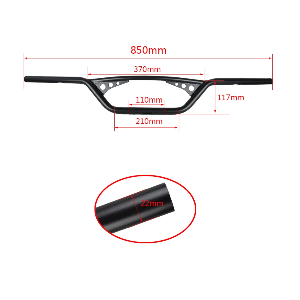 FLYPIG Новый 7/8 &quotи 1&quot руль для Honda CB900C CB750C CB650C 1980 1982 перетащите бар велосипеда
