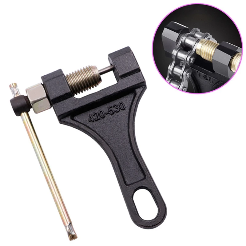 

Universal Motorcycle Chain Breaker Splitter Pin Remover Tool 420-530 Link Cutter For Bicycle Motorbike ATV