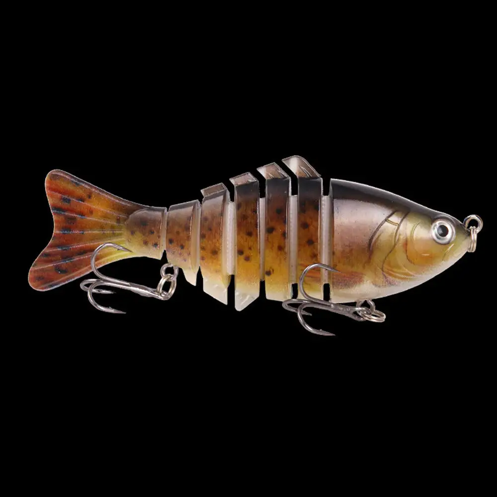 5 шт./лот рыболовные приманки жесткая наживка многосекционная приманка для