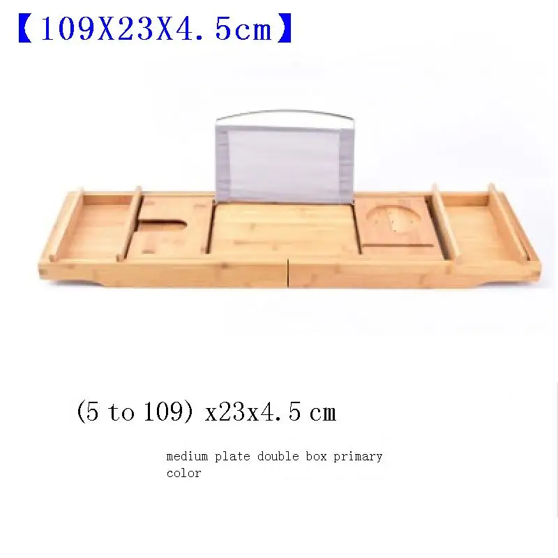 

Bamboo Storage Bathroom Tub Holder Wine Vassoi Vasca Accessoires Plateau Accessories Tablette Baignoire Tray Bathtub Bath Frame