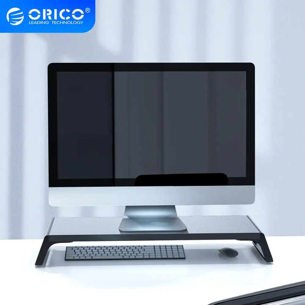 

ORICO Wood Monitor Stand Riser Computer laptop stand Universal Desktop Holder Bracket Organizer for PC MacBook Gamer