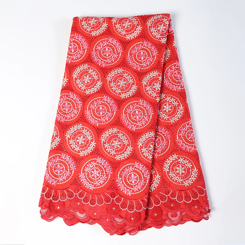 Нигерийская африканская гипюровая кружевная ткань высокого качества вуаль из