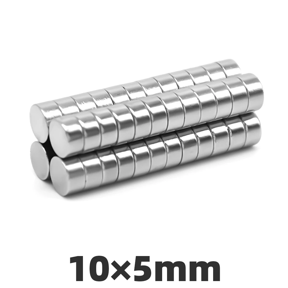 AI DIY 5/20/100 шт 10x5 мм n35 супер сильные постоянные магниты редкоземельный Магнитный