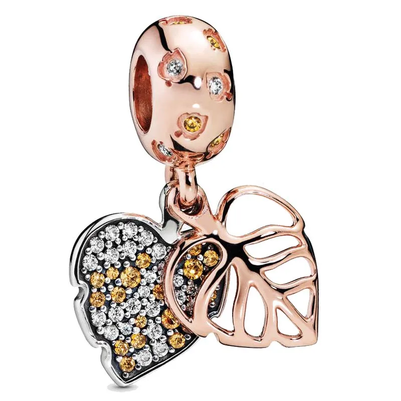 Сверкающие листья семейное наследие кулон в виде дерева жизни подвеска браслет