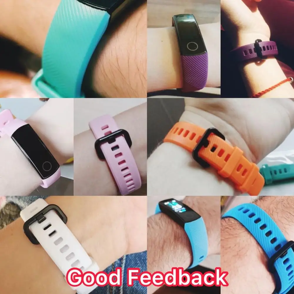 Ремешок Laforuta для Honor Band 5 силиконовый ремешок наручных часов Huawei женский и мужской