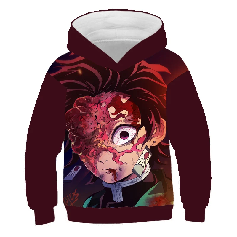 

Kids Demon Slayer Sweatshirt Loose Style Boys and Girls Sweatshirt