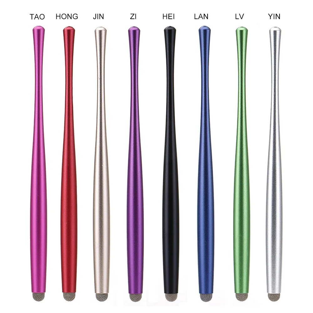 

Fabric Point Thin Waist Capacitive Touch Screen Pen Stylus For iPhone Samsung
