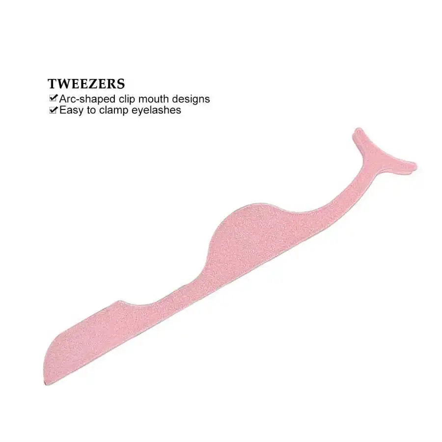 3 пары водонепроницаемые накладные ресницы самоклеющиеся пинцеты для подводки