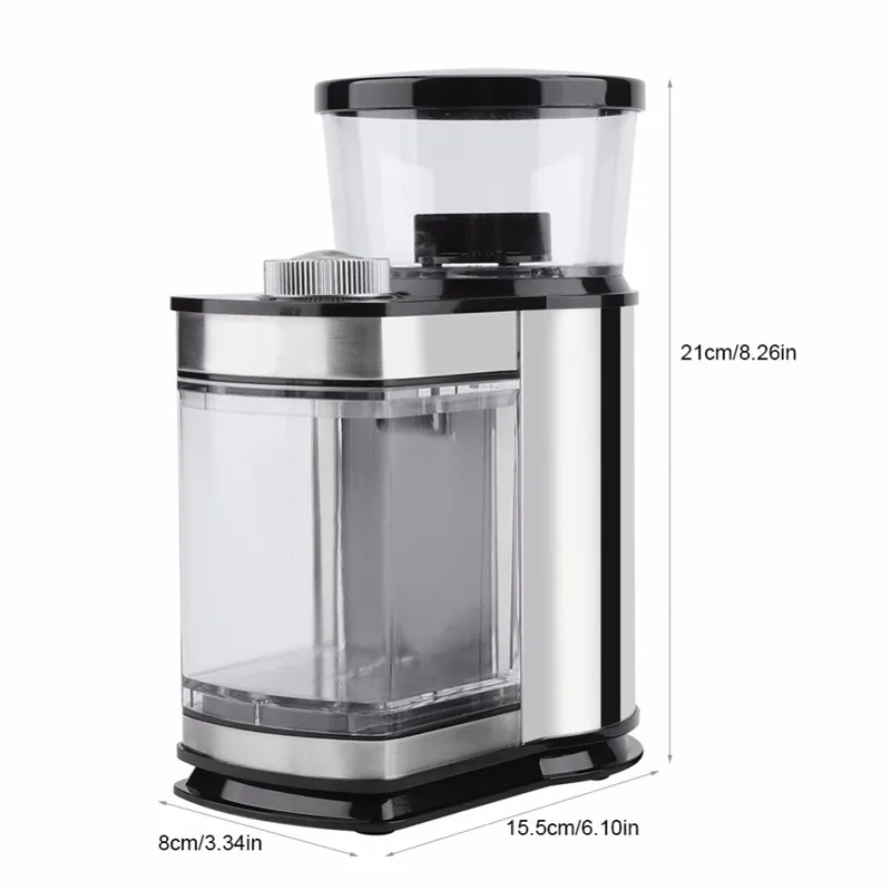 

120W Electric Coffee Bean Grinder Beans Spices Grains Grinder Machine Multifunctional Household Kitchen Coffee Beans Grinder