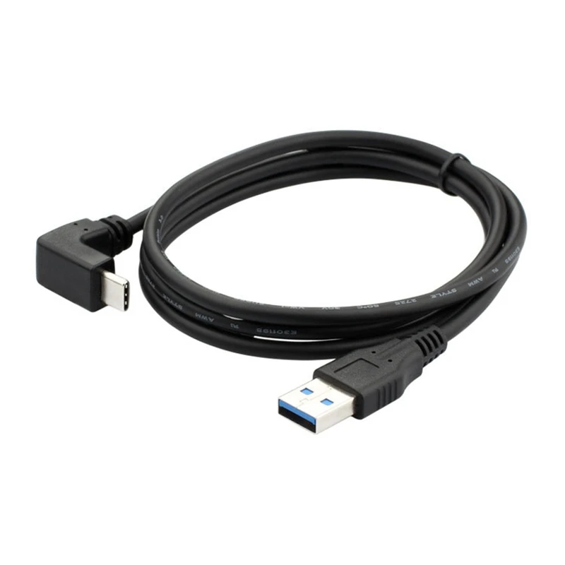 

Кабель для зарядки Android, USB 3,1, Type-C, 3 А, 90 градусов, для телефонов Samsung, Huawei