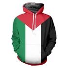 IFPD 3D печатных Бесплатная палестинский флаг свитер с капюшоном; Сезон весна-осень; Повседневные толстовки для мужчин с капюшоном (худи) крутое пальто Топы в уличном стиле
