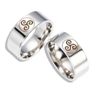 Кольцо с логотипом Teen Wolf модные кольца из нержавеющей стали для мужчин байкерские ювелирные изделия Triskele Triskelion титановые женские кольца ювелирные изделия