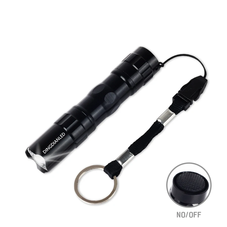 USB Перезаряжаемый/AA аккумулятор мини светодиодный фонарик 3 режима освещения водонепроницаемый фонарь с зумом Портативный Костюм для ночного освещения