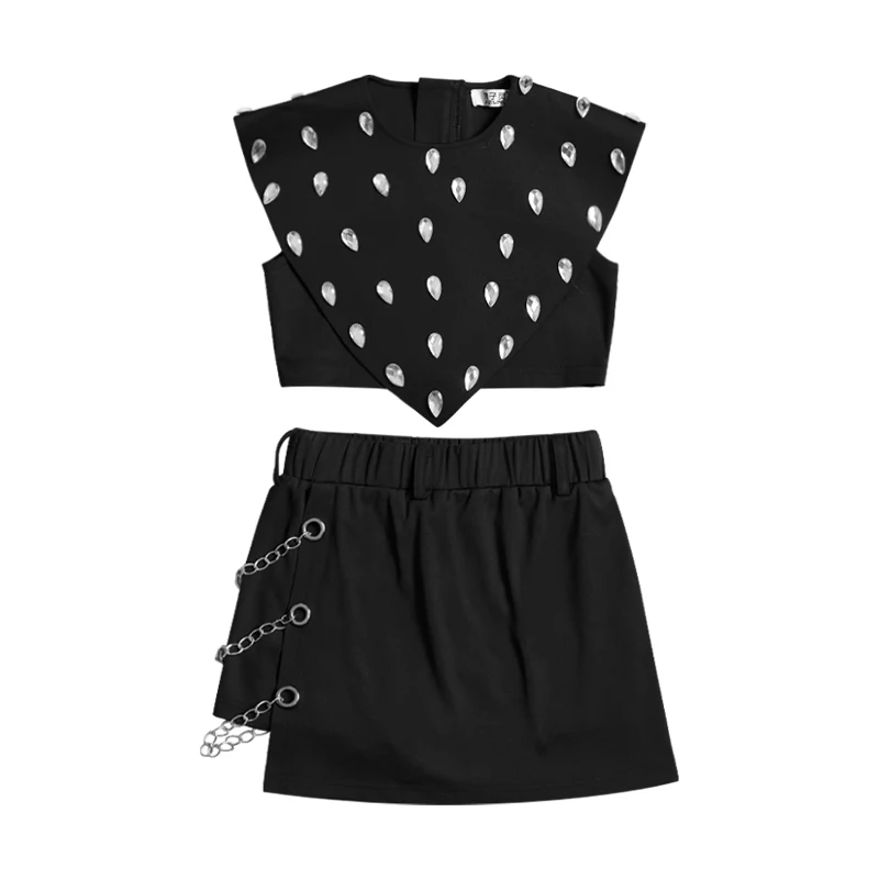 

Children'S Day Clothes For Girls Jazz Dance Costumes Kids Modern Street Dance Stage Performance Clothing Rave Outfits DQL5409