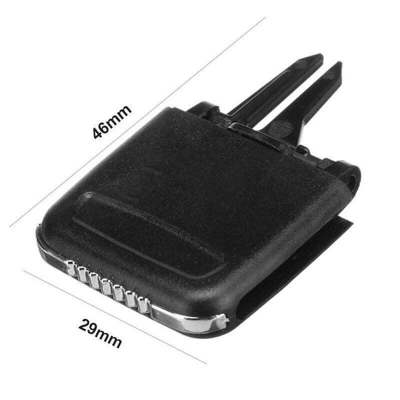 

Fit Air Vent Outlet For Porsche Cayenne Tab Clip Kit Repair Accessories Black Car