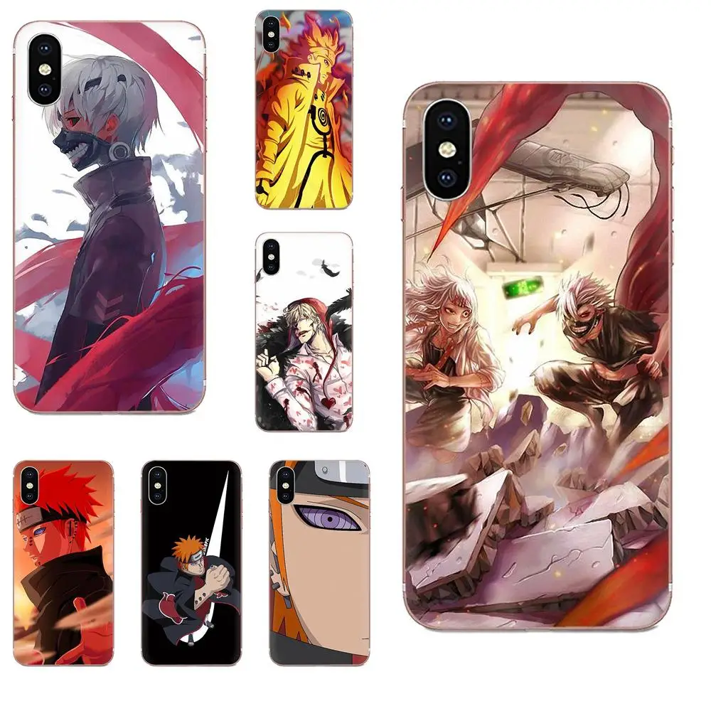 Мягкий ТПУ оригинальный Наруто и гауль для Xiao mi 3 4 4C 4i 5 5s 5X6 6X8 SE Pro Lite A1 Max x 2 Note |