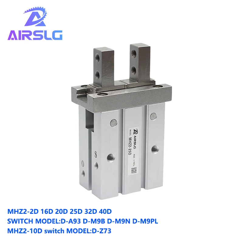 Бесплатная доставка MHZ2 MHZ2--6D-10D-16D-20D-25D-32D-40D двухсторонний пневматический