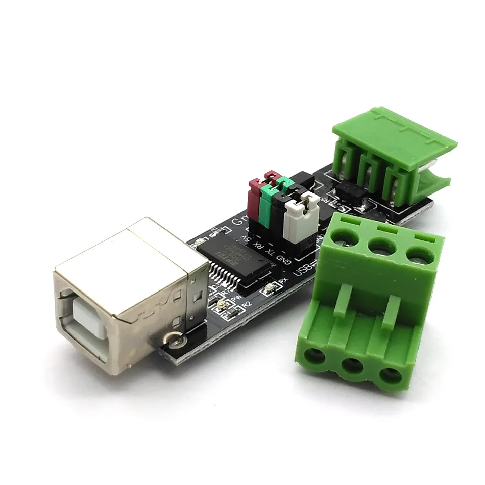 USB к TTL/RS485 двойной функции защиты RS485 модуль новый чип FT232 | Электроника