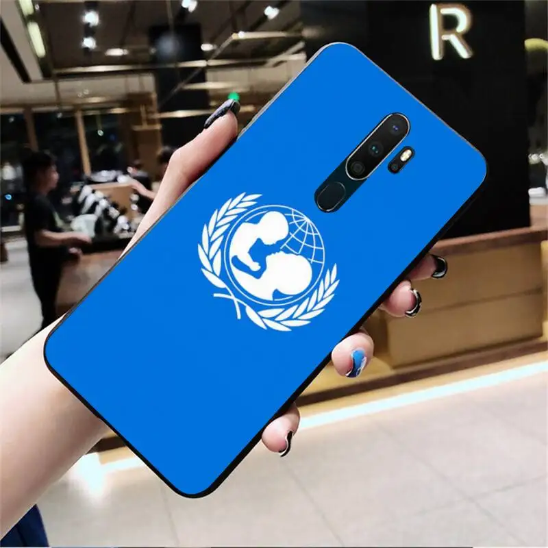 

HUAGETOP unicef Phone Case For Oppo A5 A9 2020 Reno2 z Renoace 3pro A73S A71 F11