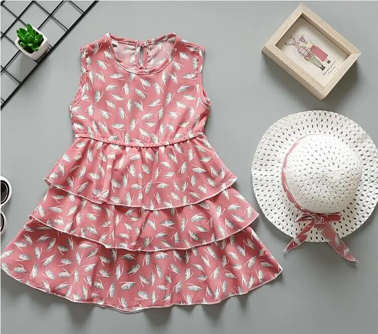 BibiCola children summer baby girls sweet clothing sets clothes set cotton denim dress suit kids | Детская одежда и обувь