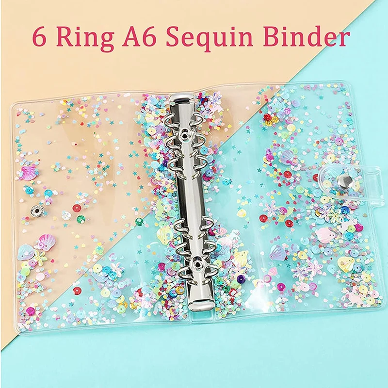 

A6 PVC Budget Binder, Budget Planner Organizer with Cash Envelopes, for Cash Budgeting, with Expense Budget Sheets