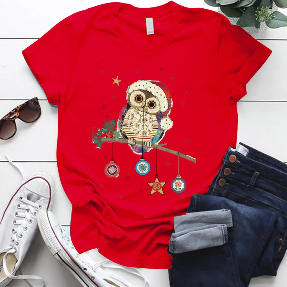 Футболка женская графическая с принтом совы смешная Милая Эстетическая рубашка