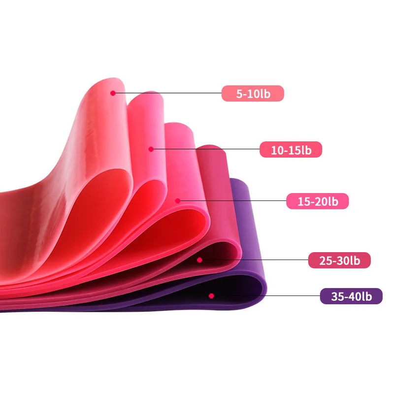 Эластичные ленты для фитнеса Эспандеры упражнений в тренажерном зале силовых