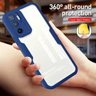 360 Передний + задний Чехол с полной защитой для Xiaomi Poco X3 NFC m3 pro 5g m 3pro POCOx 3, мягкий силиконовый бампер, противоударный чехол