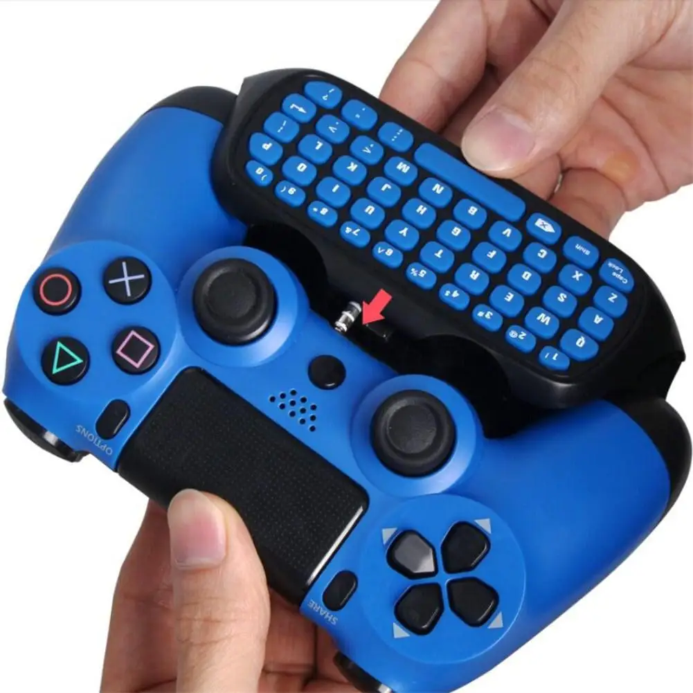 DishyKooker 2.4G Wireless Keyboard Keypad for PS4 Slim PRO Gamepad Game Controller wireless console Sony joystick | Электроника