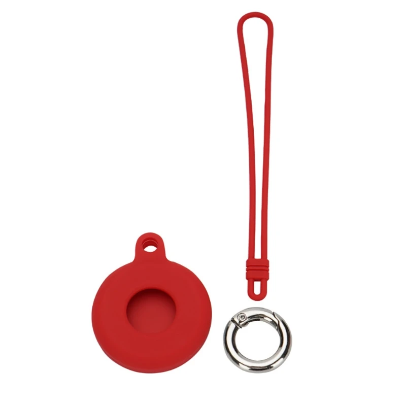 

Silicone Tracker Cover Keychain Anti-lost ForAirtags Protective Sleeve H054