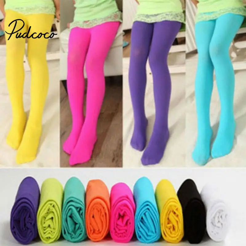 Осенне зимние колготки для малышей популярные ребристые маленьких девочек