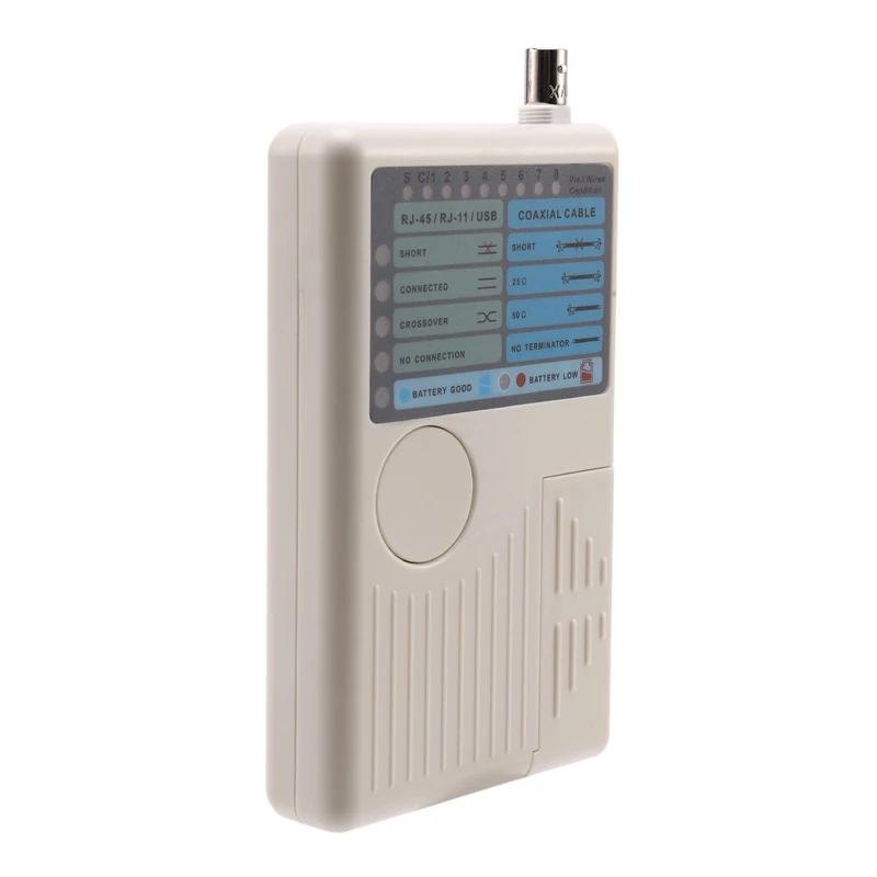 4 в 1 сетевой кабель тестер RJ11 RJ45 USB BNC LAN метр для UTP STP Кабельный устройство