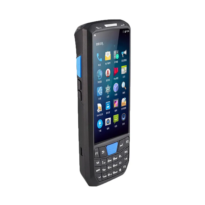 Портативный Android-сканер Pos-терминал 2D штрих-код прочный 4G WiFi GPS Bluetooth NFC PDA сборщик