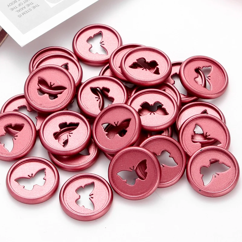 

50pcs 28mm Discbound Rings Mushroom Binding Discs Loose-leaf Binder Ring Notebook Rings DIY Scrapbook Accessory Office Supplies