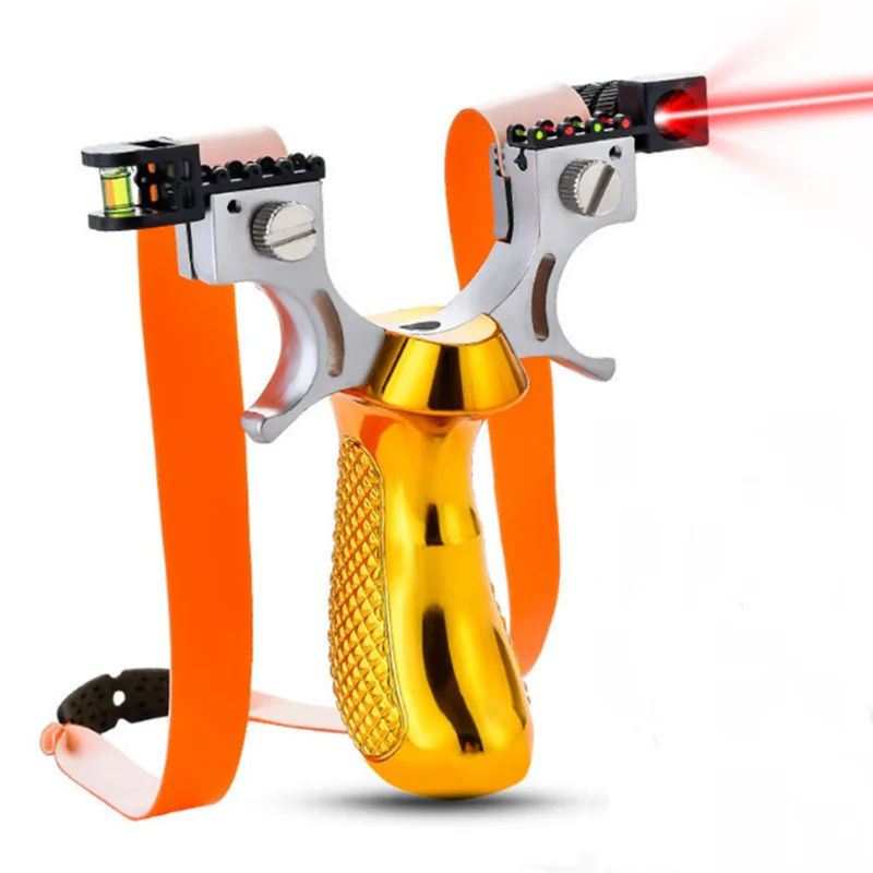 Рогатка с лазерным прицеливанием высокой точности для охоты на открытом воздухе