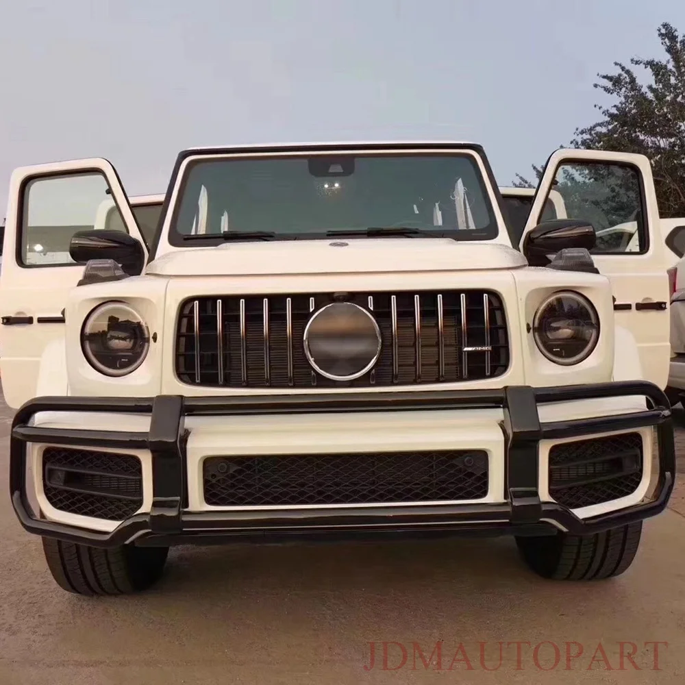 G63 решетка защита бар бык бар для G класс W463A W464 бампер AMG только нержавеющая серебро