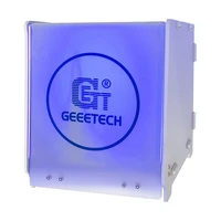 geeetech uv curing box 405nm uv wavelength evenly curing with 360%c2%b0 big space 217%c3%97204%c3%97228mm for sla 3d printer users
