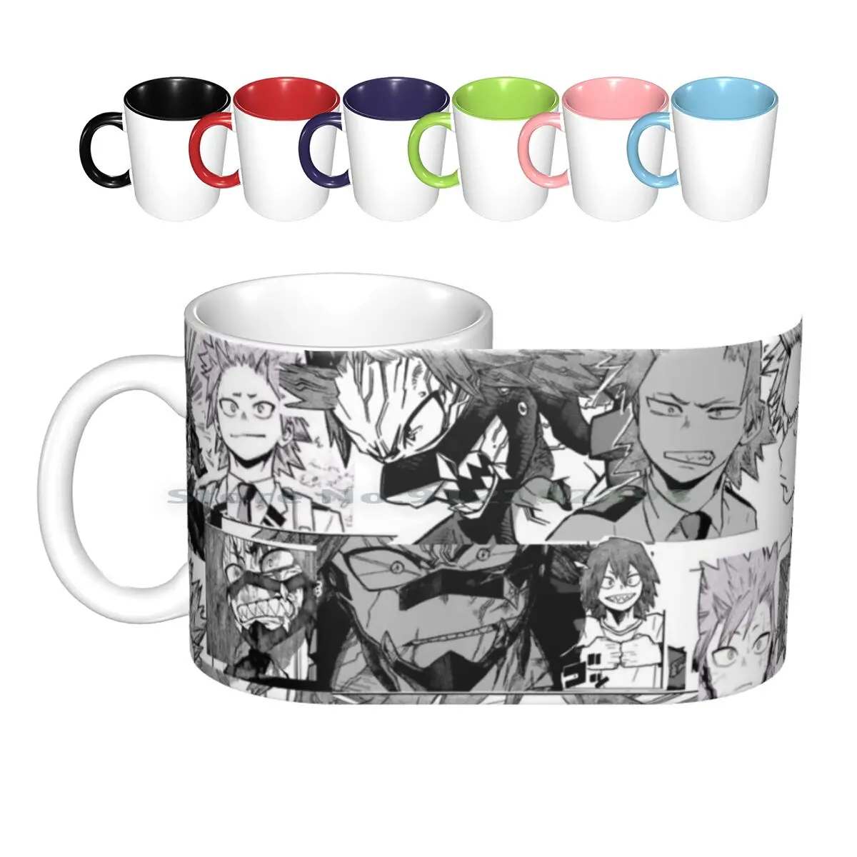 

Керамические кружки Eijiro Kirishima, кофейные чашки, кружка для чая с молоком, Eijiro Kirishima, Kirishima, Red Riot, Mha, Bhna, Boku