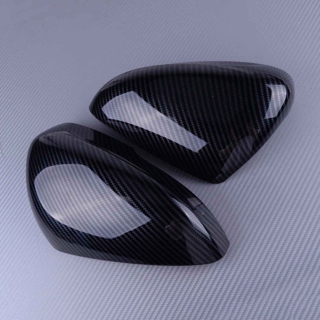 2 шт. из углеродного волокна стиль Боковая дверь крыло заднего вида зеркала