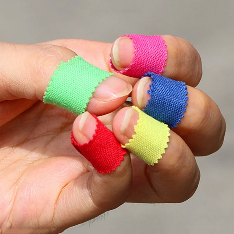 Хлопковая дышащая спортивная лента эластичная повязка на палец для массажа