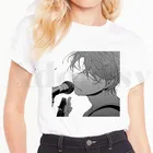 Yaoi Bl дан Аниме Манга музыка Mafuyu Женские топы с коротким рукавом тройники Harajuku винтажные рубашки женская футболка