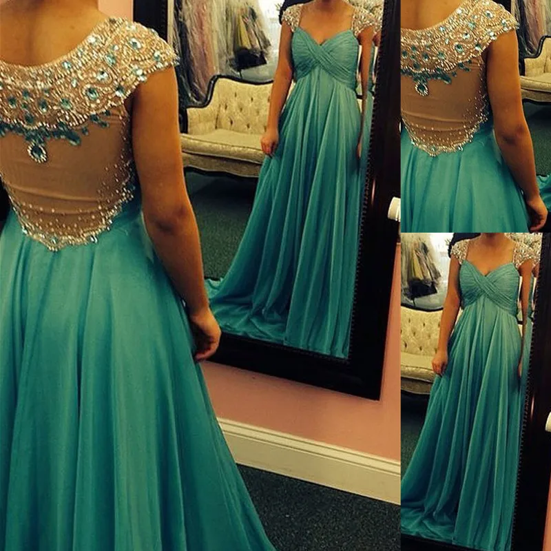

Elegant Prom Dresses Sexy Ladies Deep V Neck Open Back Sleeveless Ruffled Chiffon Dress Wedding Guest Dresses